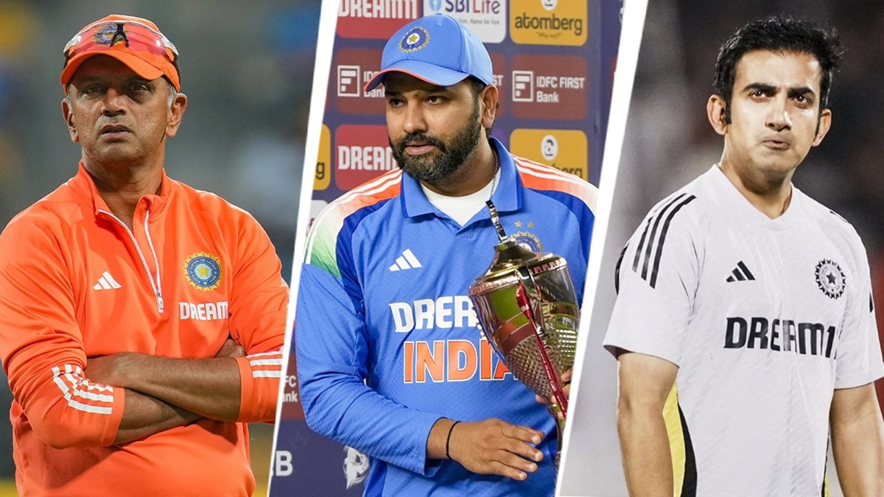 Rohit credited Rahul Dravid for India's Champions Trophy win. (PTI/India Today) Rohit Sharma